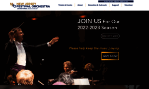 Njfestivalorchestra.org thumbnail