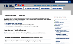 Njlibraries.org thumbnail