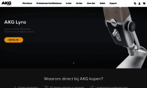 Nl.akg.com thumbnail