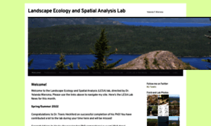 Nllandscapeecology.com thumbnail