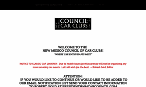 Nmcarcouncil.com thumbnail