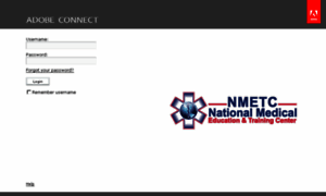 Nmetc.adobeconnect.com thumbnail