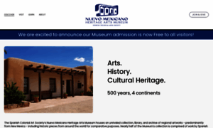 Nmheritagearts.org thumbnail