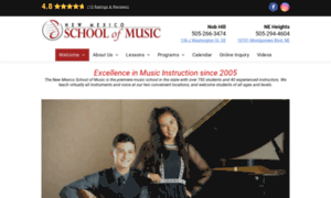 Nmschoolofmusic.com thumbnail