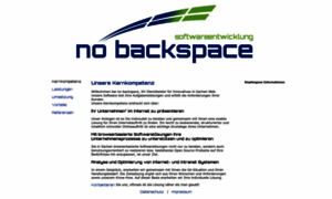 No-backspace.de thumbnail