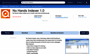 No-hands-indexer.software.informer.com thumbnail