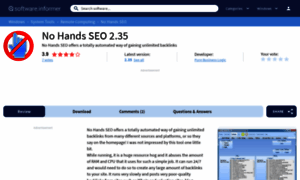 No-hands-seo.software.informer.com thumbnail