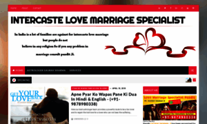 No1intercastelovemarriage.blogspot.com thumbnail