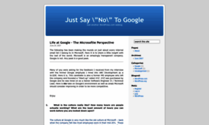 No2google.wordpress.com thumbnail