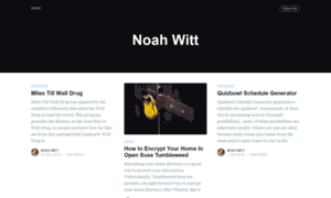 Noah-witt.com thumbnail