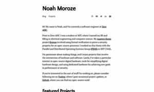 Noahmoroze.com thumbnail