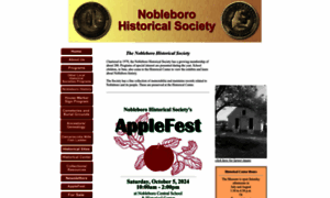 Nobleborohistoricalsociety.org thumbnail