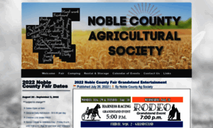 Noblecountyfair.net thumbnail