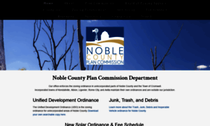 Noblecountyplanning.com thumbnail