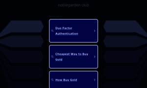 Noblegarden.club thumbnail