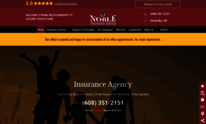 Nobleinsurance.net thumbnail