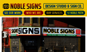 Noblesigns.com thumbnail