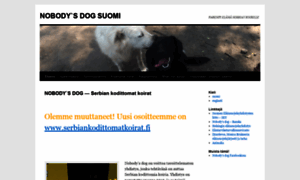 Nobodysdogfin.wordpress.com thumbnail