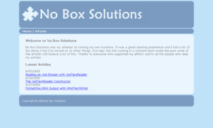 Noboxsolutions.com thumbnail