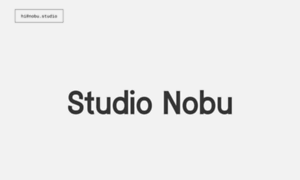 Nobu.studio thumbnail
