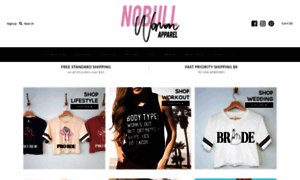 Nobullwoman-apparel.com thumbnail