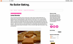 Nobutterbaking.blogspot.com thumbnail