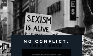 Noconflicttheysaid.org thumbnail