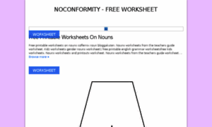Noconformity.com thumbnail