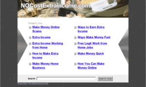 Nocostextraincome.com thumbnail