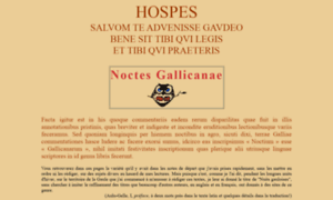 Noctes-gallicanae.fr thumbnail