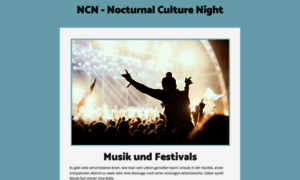 Nocturnal-culture-night.de thumbnail