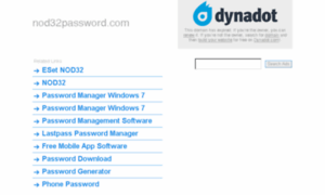 Nod32password.com thumbnail