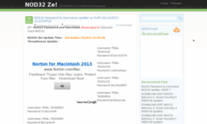 Nod32ze.org thumbnail