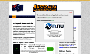 Nodepositbonusaustralia.net thumbnail