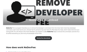 Nodevfee-miner.me thumbnail