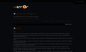 Noerror.scene.org thumbnail