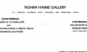 Nohrahaimegallery.com thumbnail