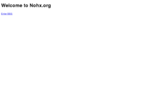 Nohx.org thumbnail