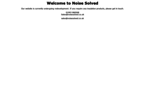 Noise-solved.co.uk thumbnail