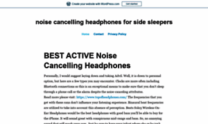 Noisecancellingheadphonesforsidesleepers.home.blog thumbnail