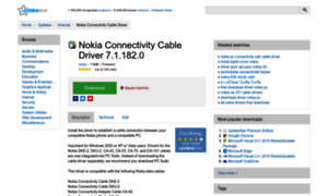 Nokia-connectivity-cable-driver.updatestar.com thumbnail