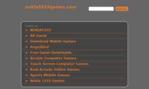 Nokia5233games.com thumbnail