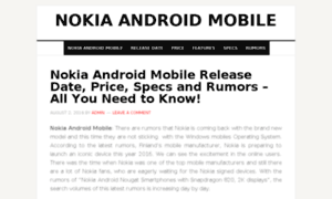 Nokiaandroidmobile.com thumbnail