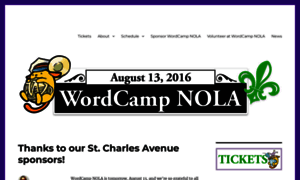 Nola.wordcamp.org thumbnail