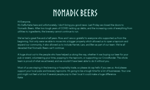 Nomadicbeers.co.uk thumbnail