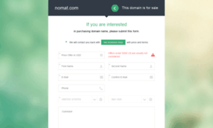 Nomat.com thumbnail