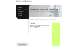 Nomesparaempresas.gratuita.com.br thumbnail