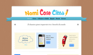 Nomicosecitta.net thumbnail