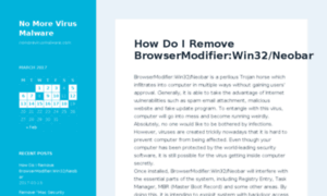 Nomorevirusmalware.com thumbnail