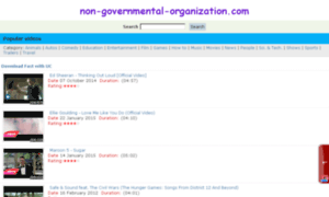 Non-governmental-organization.com thumbnail